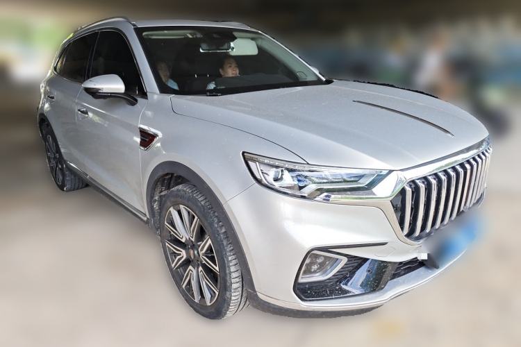 Used Hongqi HS5 2022 Facelifted Version 2.0T Smart Connect Flagship All-Wheel-Drive Edition Front Right 45 Deg