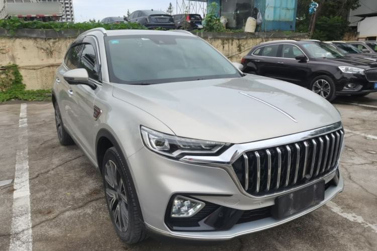 Used Hongqi HS5 2022 Facelifted Version 2.0T Smart Connect Flagship All-Wheel-Drive Edition Front Right 45 Deg