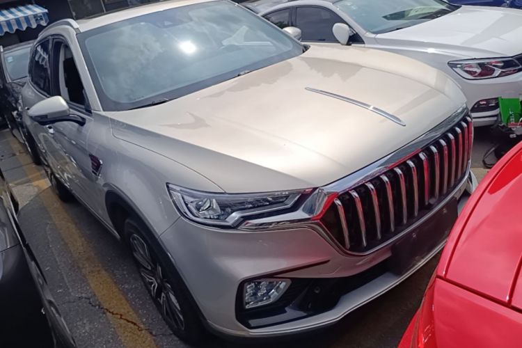 Used Hongqi HS5 2022 Facelifted Version 2.0T Smart Connect Flagship All-Wheel-Drive Edition Front Right 45 Deg