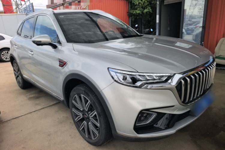 Used Hongqi HS5 2022 Facelifted Version 2.0T Smart Connect Flagship All-Wheel-Drive Edition Front Right 45 Deg