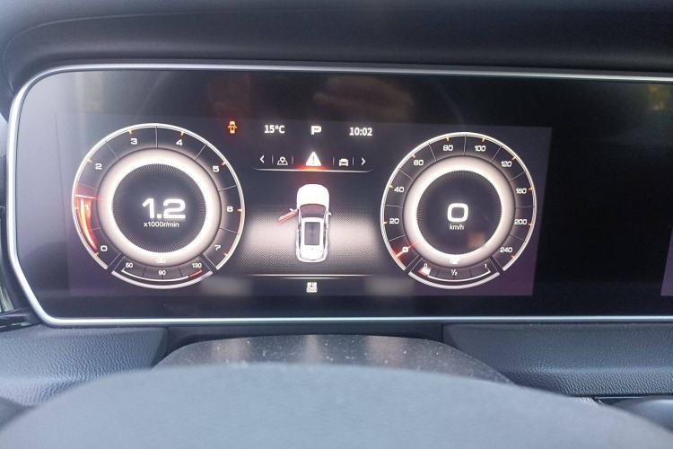 Used Hongqi HS5 2022 Revised Version 2.0T Smart Connect Flagship Edition Instrument Cluster