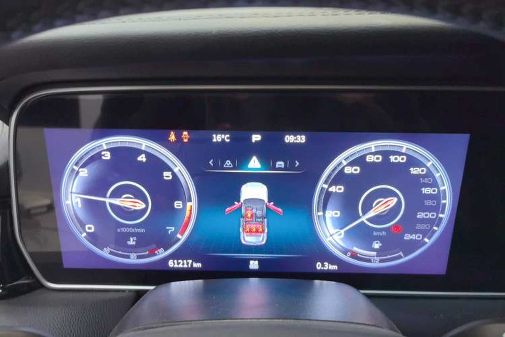 Used Hongqi HS5 2022 Facelifted Version 2.0T Smart Connect Flagship All-Wheel-Drive Edition Instrument Cluster