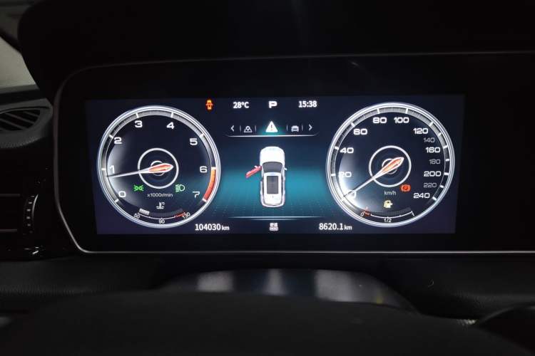 Used Hongqi HS5 2022 2.0T Smart Connect Flagship Enjoyment Purchase Edition Instrument Cluster
