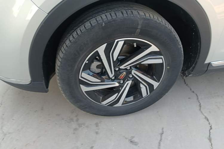 Used Hongqi HS5 2022 Revised Version 2.0T Smart Connect Flagship Edition Left Front Wheel Hub