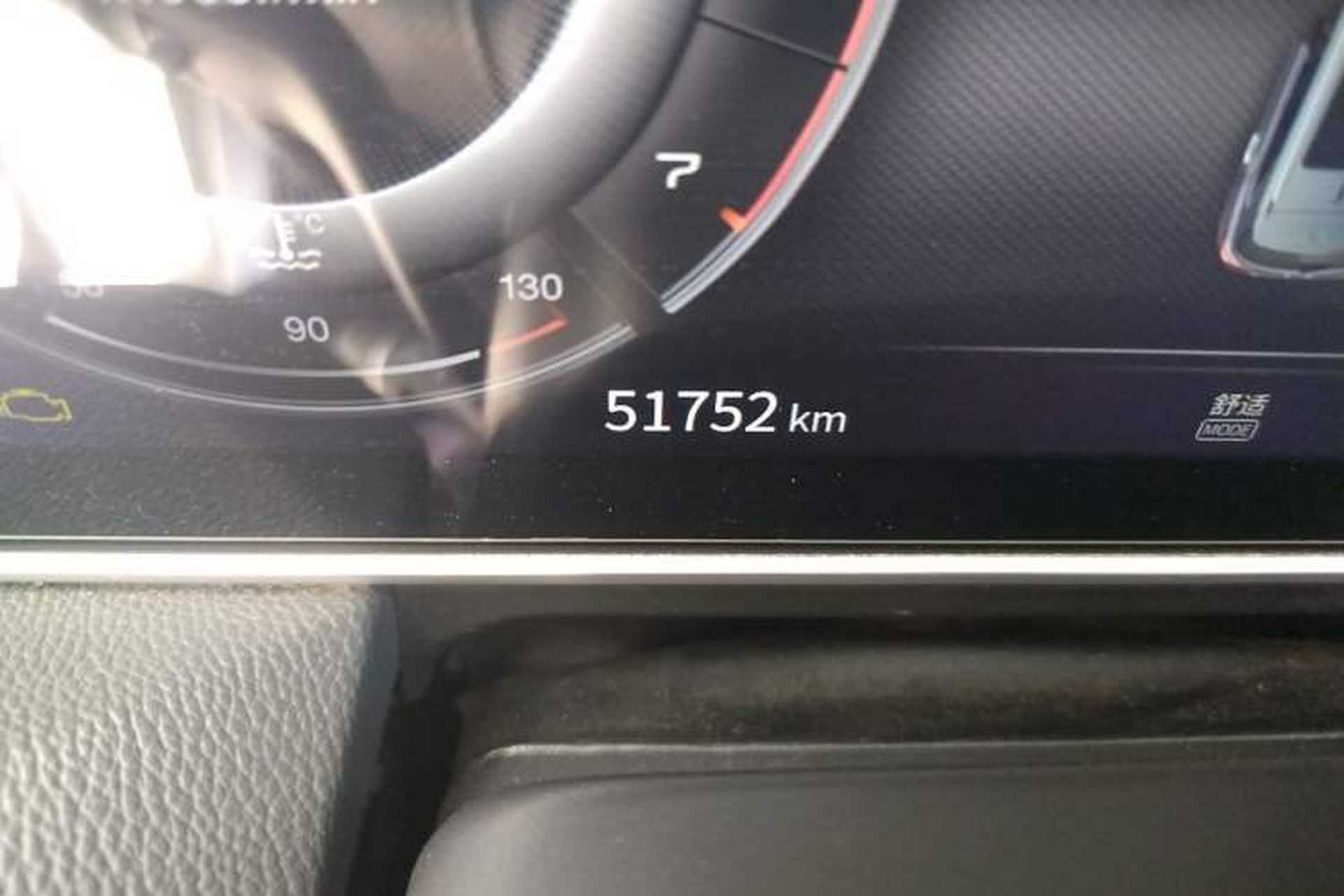 Used Hongqi HS5 2022 2.0T Smart Connect Flagship Edition Odometer Close Up