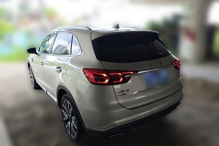 Used Hongqi HS5 2022 Facelifted Version 2.0T Smart Connect Flagship All-Wheel-Drive Edition Rear Left 45 Deg