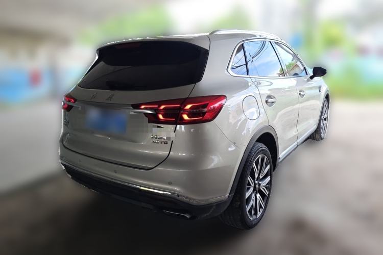 Used Hongqi HS5 2022 Facelifted Version 2.0T Smart Connect Flagship All-Wheel-Drive Edition Rear Right 45 Deg
