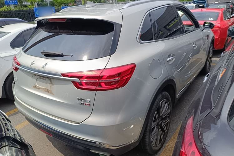 Used Hongqi HS5 2022 Facelifted Version 2.0T Smart Connect Flagship All-Wheel-Drive Edition Rear Right 45 Deg