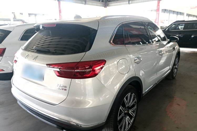 Used Hongqi HS5 2022 Facelifted Version 2.0T Smart Connect Flagship All-Wheel-Drive Edition Rear Right 45 Deg
