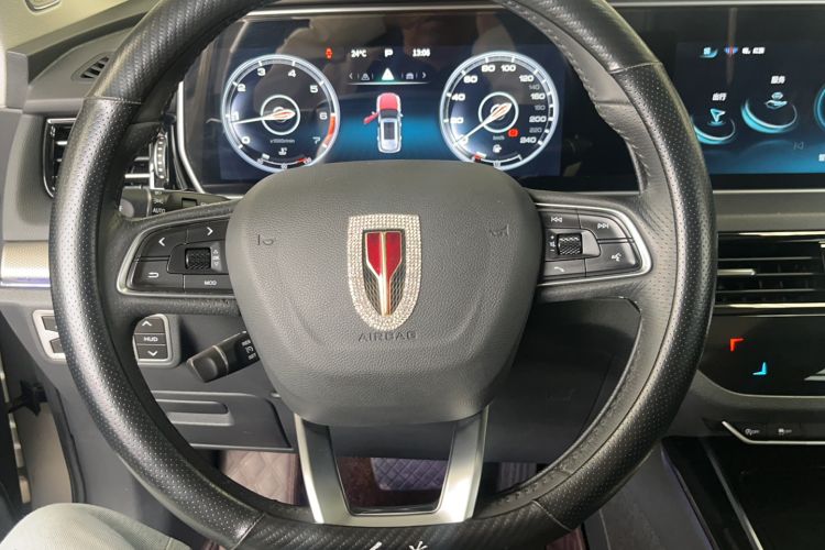 Used Hongqi HS5 2022 Facelifted Version 2.0T Smart Connect Flagship All-Wheel-Drive Edition Steering Wheel