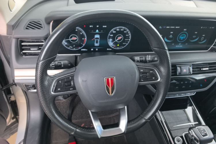 Used Hongqi HS5 2022 Facelifted Version 2.0T Smart Connect Flagship All-Wheel-Drive Edition Steering Wheel