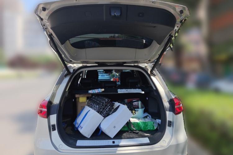 Used Hongqi HS5 2022 Facelifted Version 2.0T Smart Connect Flagship All-Wheel-Drive Edition Trunk