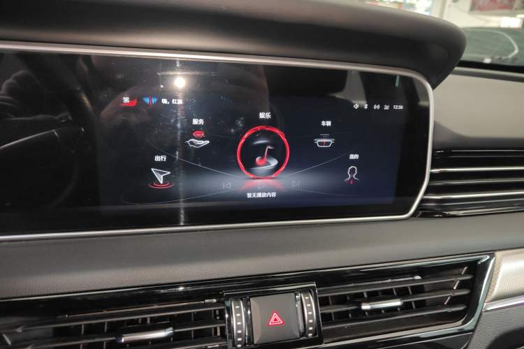 Used Hongqi HS5 2022 Revised Version 2.0T Smart Connect Flagship Edition Audio And AC Panel