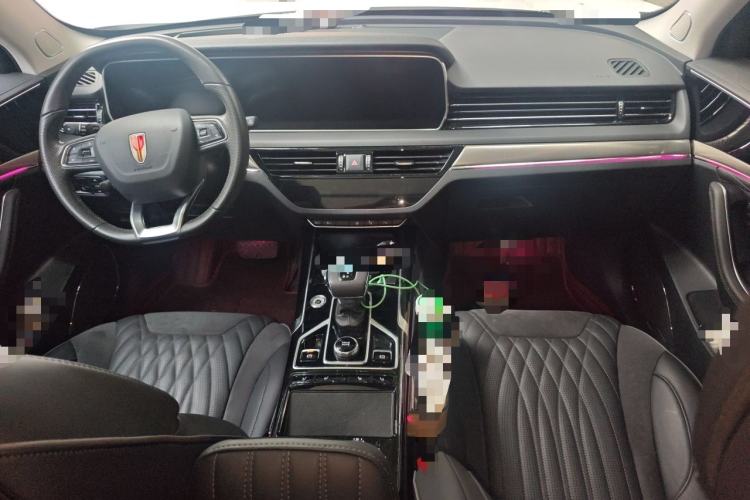 Used Hongqi HS5 2022 Facelifted Version 2.0T Smart Connect Flagship All-Wheel-Drive Edition Center Console