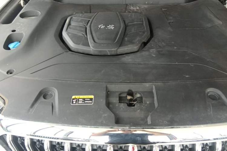 Used Hongqi HS5 2022 Facelifted Version 2.0T Smart Connect Flagship All-Wheel-Drive Edition Engine Bay