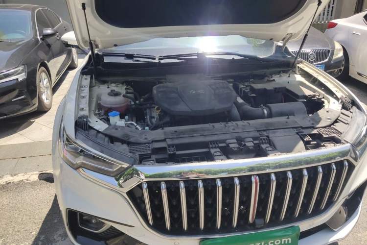 Used Hongqi HS5 2022 Revised Version 2.0T Smart Connect Flagship Edition Engine Bay Right