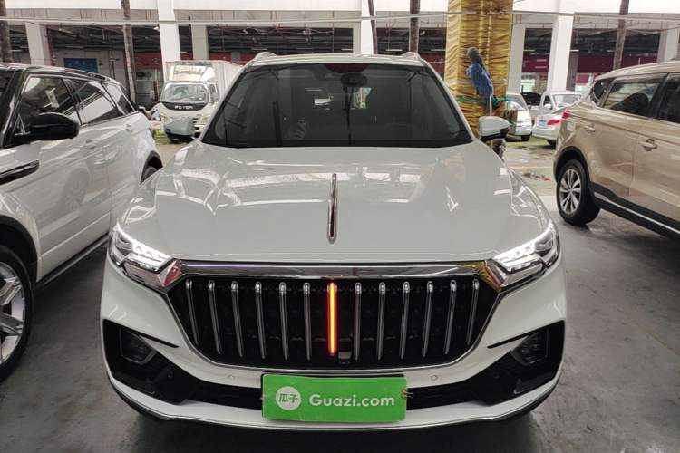 Used Hongqi HS5 2022 Facelifted Version 2.0T Smart Connect Flagship All-Wheel-Drive Edition Front