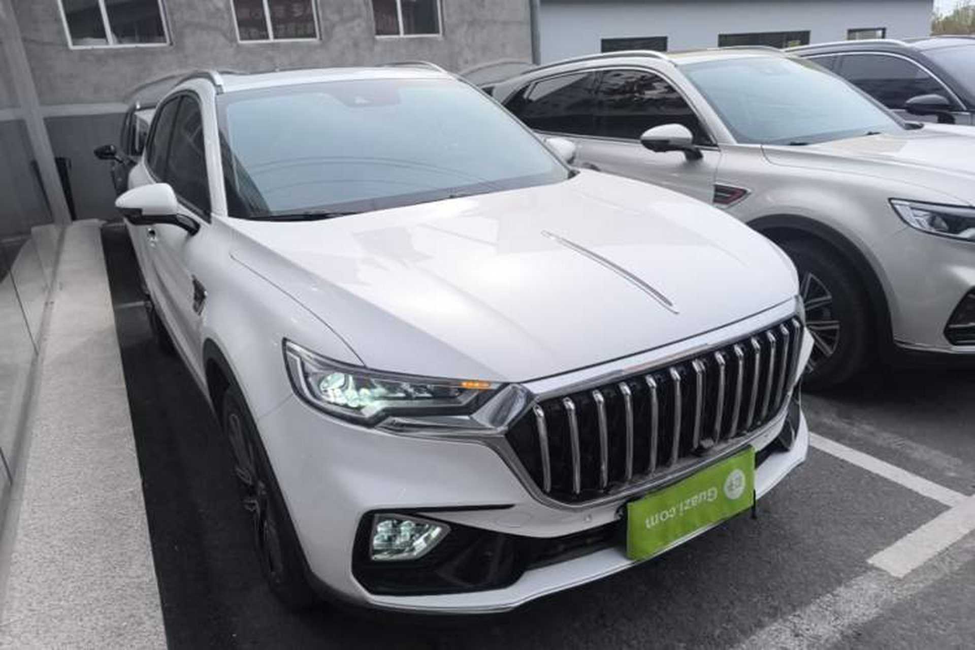 Used Hongqi HS5 2022 Facelifted Version 2.0T Smart Connect Flagship All-Wheel-Drive Edition Front Right 45 Deg