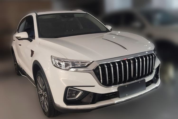 Used Hongqi HS5 2022 Facelifted Version 2.0T Smart Connect Flagship All-Wheel-Drive Edition Front Right 45 Deg