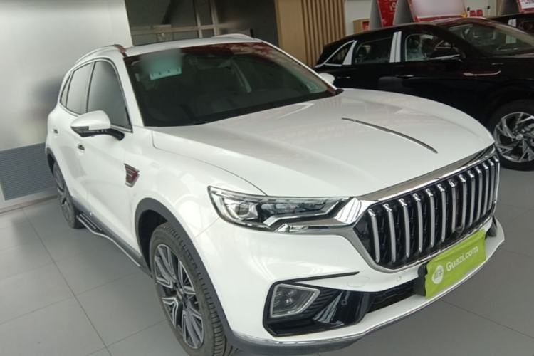 Used Hongqi HS5 2022 Facelifted Version 2.0T Smart Connect Flagship All-Wheel-Drive Edition Front Right 45 Deg