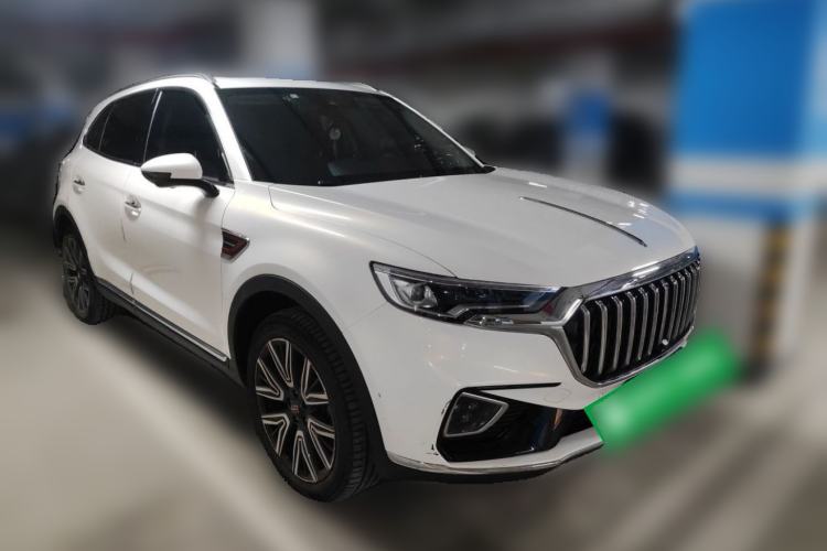 Used Hongqi HS5 2022 Facelifted Version 2.0T Smart Connect Flagship All-Wheel-Drive Edition Front Right 45 Deg