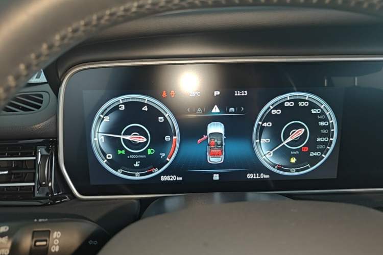 Used Hongqi HS5 2022 2.0T Smart Connect Flagship Edition Instrument Cluster
