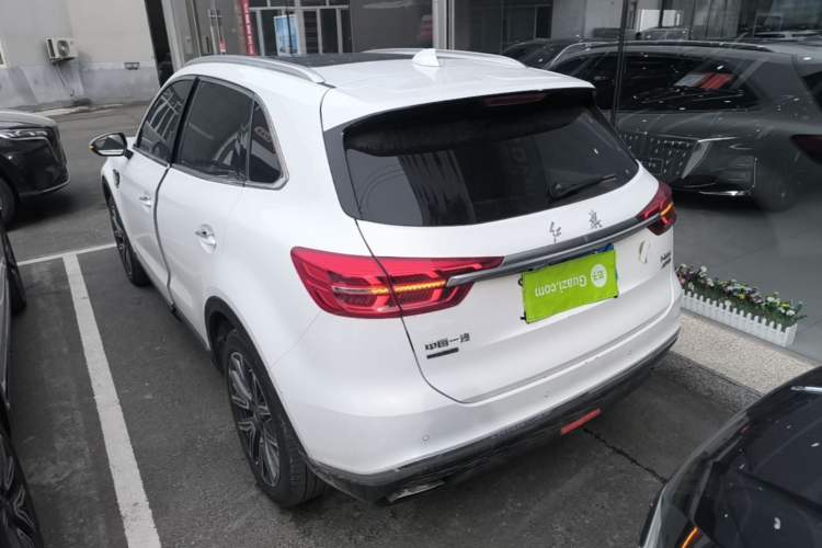 Used Hongqi HS5 2022 Facelifted Version 2.0T Smart Connect Flagship All-Wheel-Drive Edition Rear Left 45 Deg