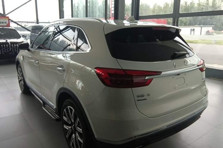 Used Hongqi HS5 2022 Facelifted Version 2.0T Smart Connect Flagship All-Wheel-Drive Edition Rear Left 45 Deg