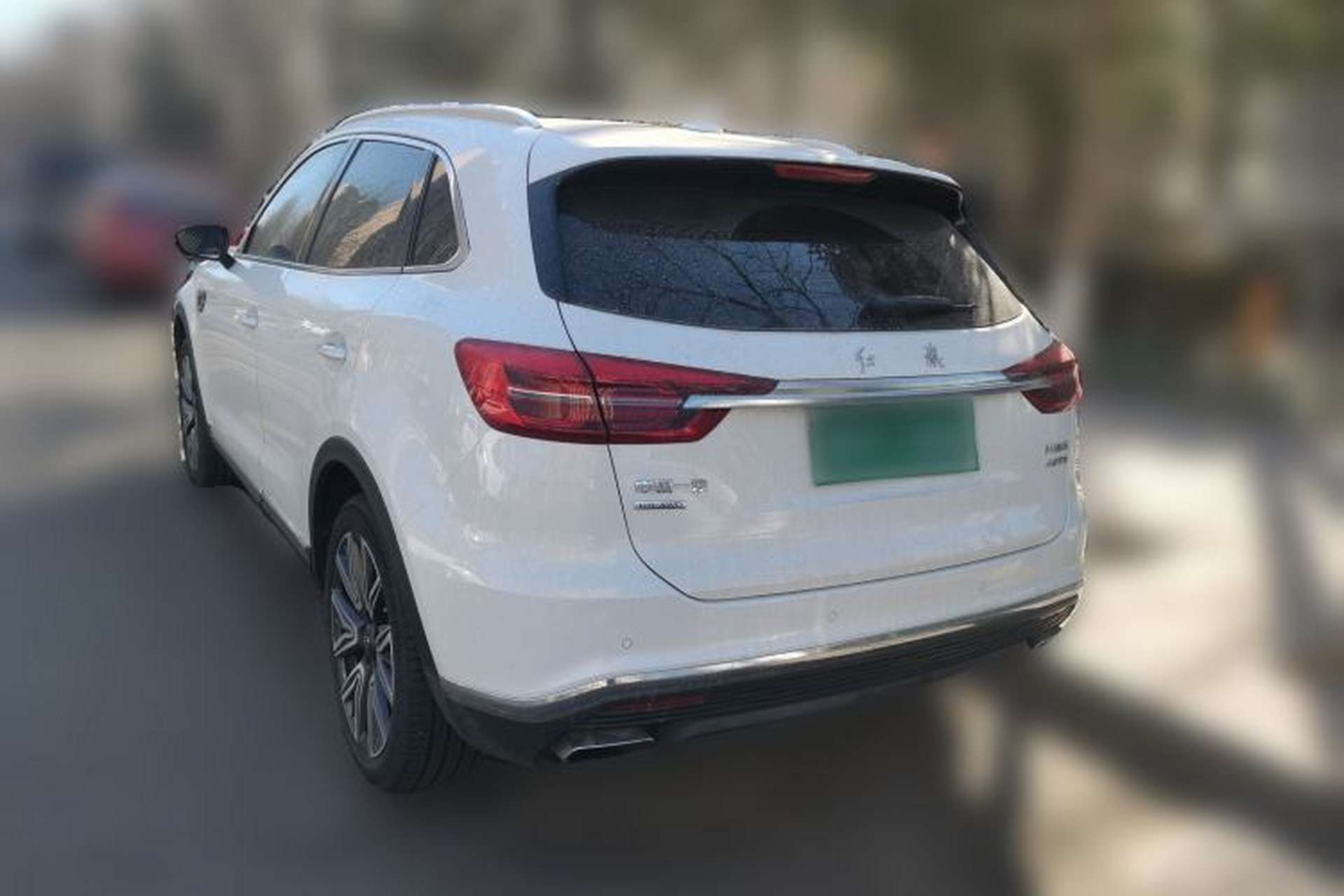 Used Hongqi HS5 2022 Facelifted Version 2.0T Smart Connect Flagship All-Wheel-Drive Edition Rear Left 45 Deg