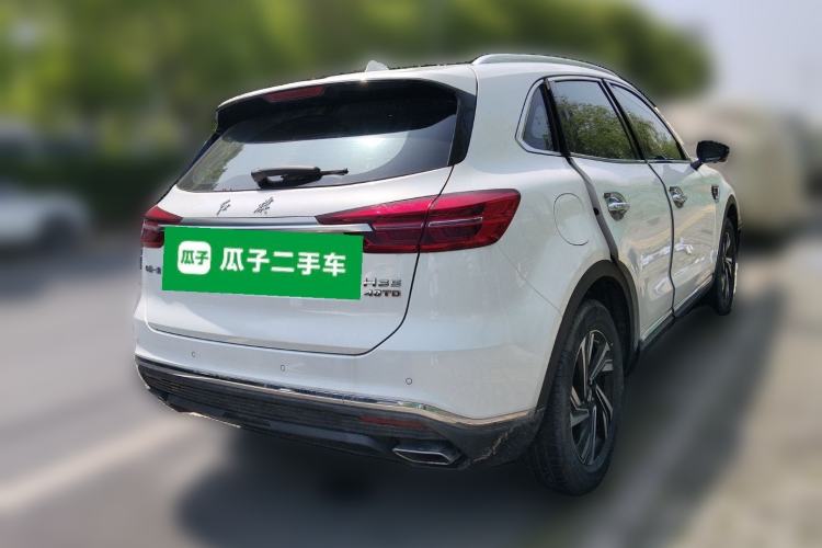 Used Hongqi HS5 2022 Revised Version 2.0T Smart Connect Flagship Edition Rear Right 45 Deg