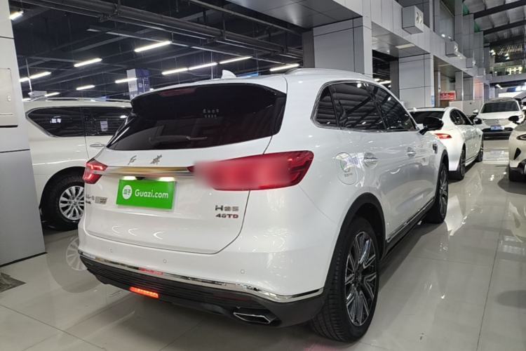 Used Hongqi HS5 2022 Facelifted Version 2.0T Smart Connect Flagship All-Wheel-Drive Edition Rear Right 45 Deg