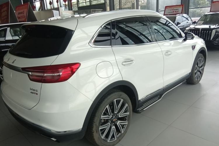 Used Hongqi HS5 2022 Facelifted Version 2.0T Smart Connect Flagship All-Wheel-Drive Edition Rear Right 45 Deg