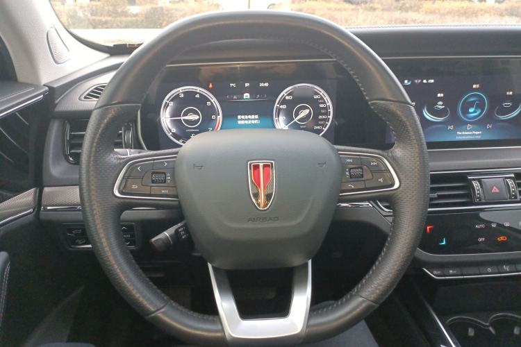 Used Hongqi HS5 2022 Facelifted Version 2.0T Smart Connect Flagship All-Wheel-Drive Edition Steering Wheel