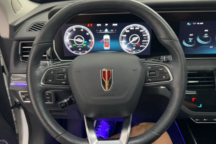 Used Hongqi HS5 2022 2.0T Smart Connect Flagship All-Wheel-Drive Version Steering Wheel