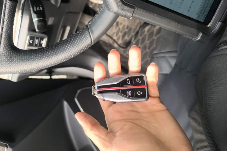 Used Hongqi HS5 2022 Facelifted Version 2.0T Smart Connect Flagship All-Wheel-Drive Edition Vehicle Key