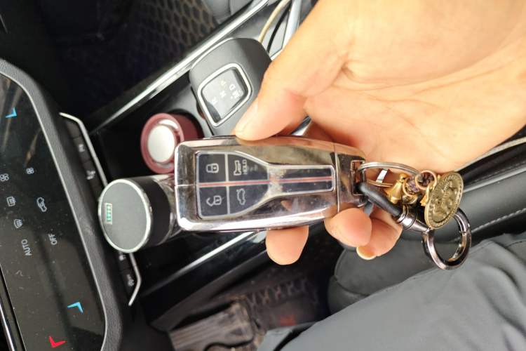 Used Hongqi HS5 2022 Revised Version 2.0T Smart Connect Flagship Edition Vehicle Key