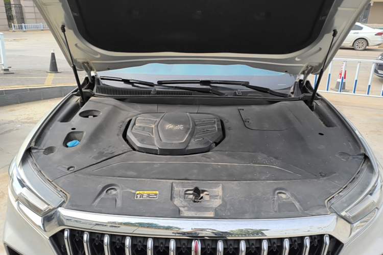 Used Hongqi HS5 2022 Facelifted Version 2.0T Smart Connect Flagship All-Wheel-Drive Edition Engine Bay