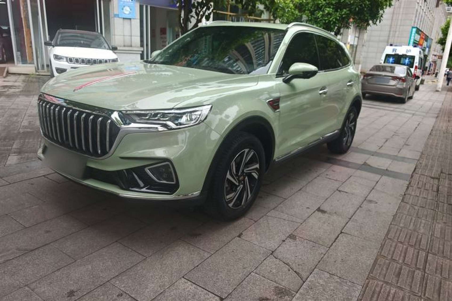 Used Hongqi HS5 2022 Revised Version 2.0T Smart Connect Flagship Edition Exterior 5