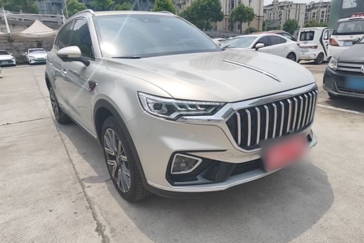 Used Hongqi HS5 2022 Facelifted Version 2.0T Smart Connect Flagship All-Wheel-Drive Edition Front Right 45 Deg