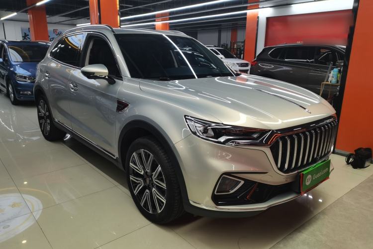 Used Hongqi HS5 2022 Facelifted Version 2.0T Smart Connect Flagship All-Wheel-Drive Edition Front Right 45 Deg