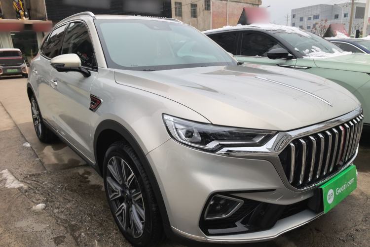 Used Hongqi HS5 2022 Facelifted Version 2.0T Smart Connect Flagship All-Wheel-Drive Edition Front Right 45 Deg