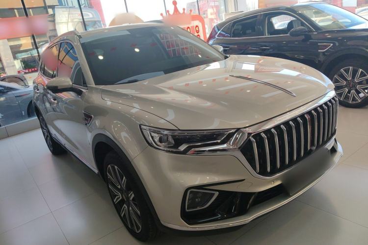 Used Hongqi HS5 2022 Facelifted Version 2.0T Smart Connect Flagship All-Wheel-Drive Edition Front Right 45 Deg