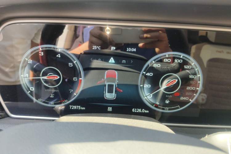Used Hongqi HS5 2022 2.0T Smart Connect Flagship Edition Instrument Cluster