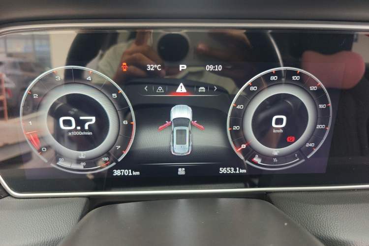 Used Hongqi HS5 2022 2.0T Smart Connect Flagship Enjoyment Purchase Edition Instrument Cluster