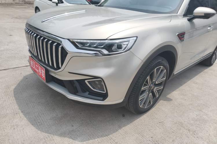 Used Hongqi HS5 2022 Facelifted Version 2.0T Smart Connect Flagship All-Wheel-Drive Edition Left Front Headlight