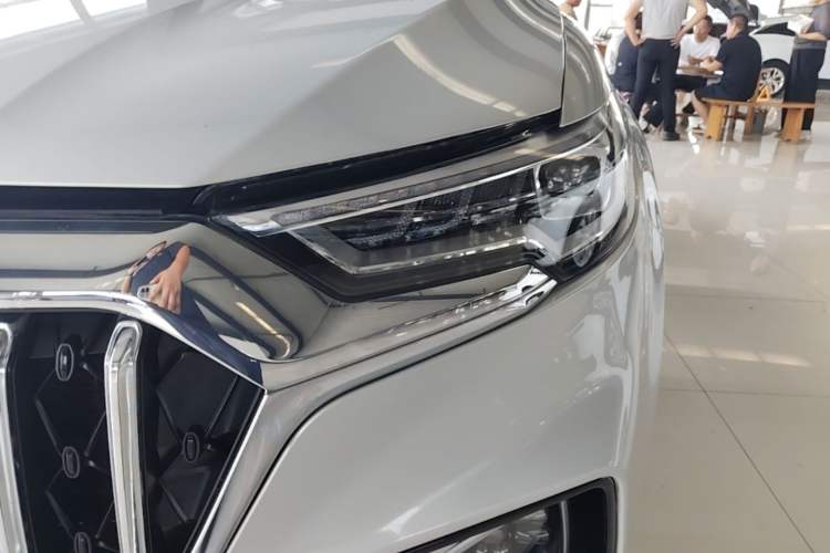 Used Hongqi HS5 2022 Facelifted Version 2.0T Smart Connect Flagship All-Wheel-Drive Edition Left Front Headlight