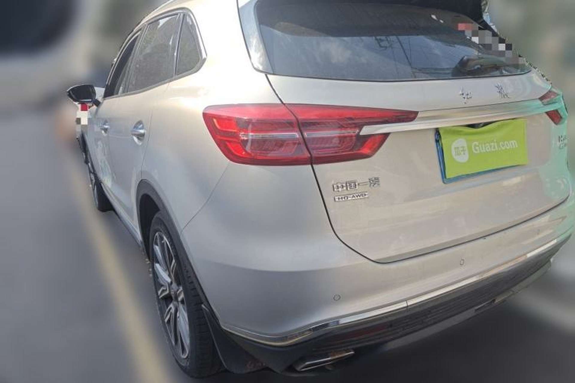 Used Hongqi HS5 2022 Facelifted Version 2.0T Smart Connect Flagship All-Wheel-Drive Edition Rear Left 45 Deg