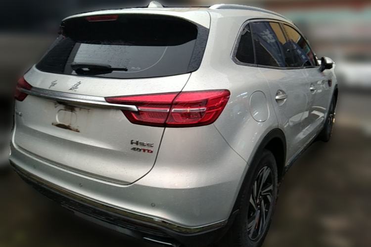 Used Hongqi HS5 2022 Revised Version 2.0T Smart Connect Flagship Edition Rear Right 45 Deg