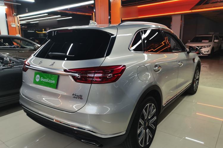 Used Hongqi HS5 2022 Facelifted Version 2.0T Smart Connect Flagship All-Wheel-Drive Edition Rear Right 45 Deg