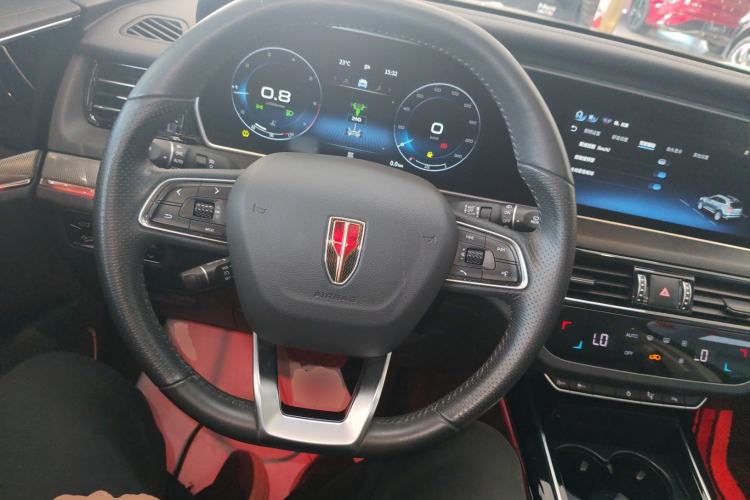 Used Hongqi HS5 2022 Facelifted Version 2.0T Smart Connect Flagship All-Wheel-Drive Edition Steering Wheel